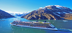 Solstice in Tracy Arm - Alaska © Quelle: Celebrity Cruises