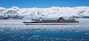 Millennium am Hubbard Glacier - Alaska © Quelle: Celebrity Cruises