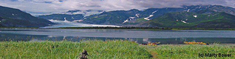 Pederson Lagoon und Glacier / Kenai Fjords National Park / (c) Marty Bower