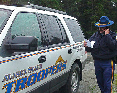 Die Alaska State Troopers (c) PSG Films/ Abby Lautt / National Geographic Channel